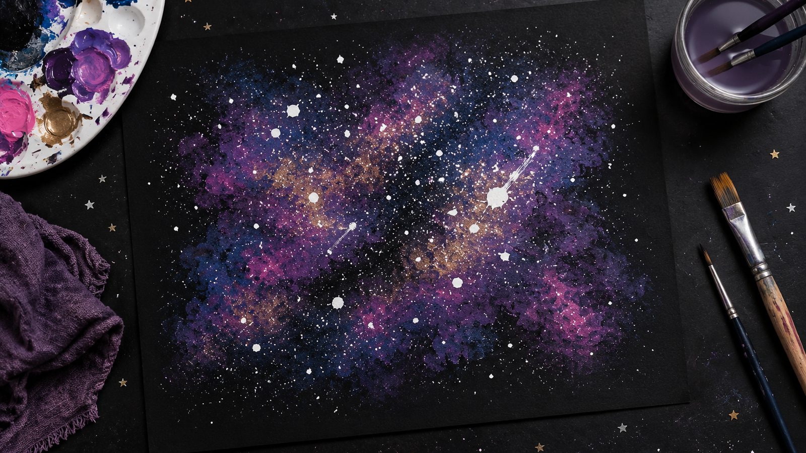 Peindre sa galaxie